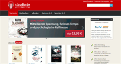 Desktop Screenshot of claudio.de